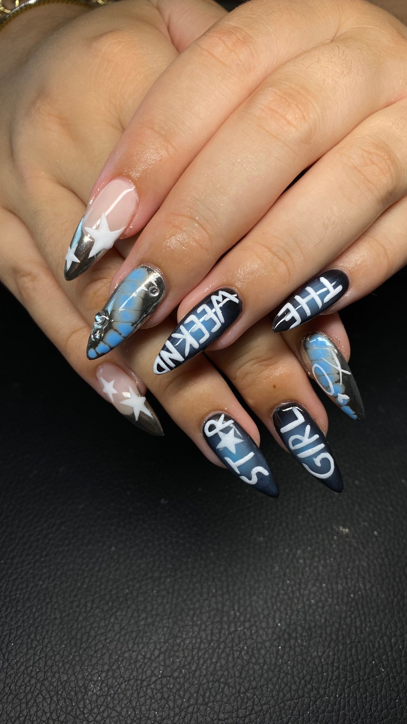 Prestation nail art réalisée