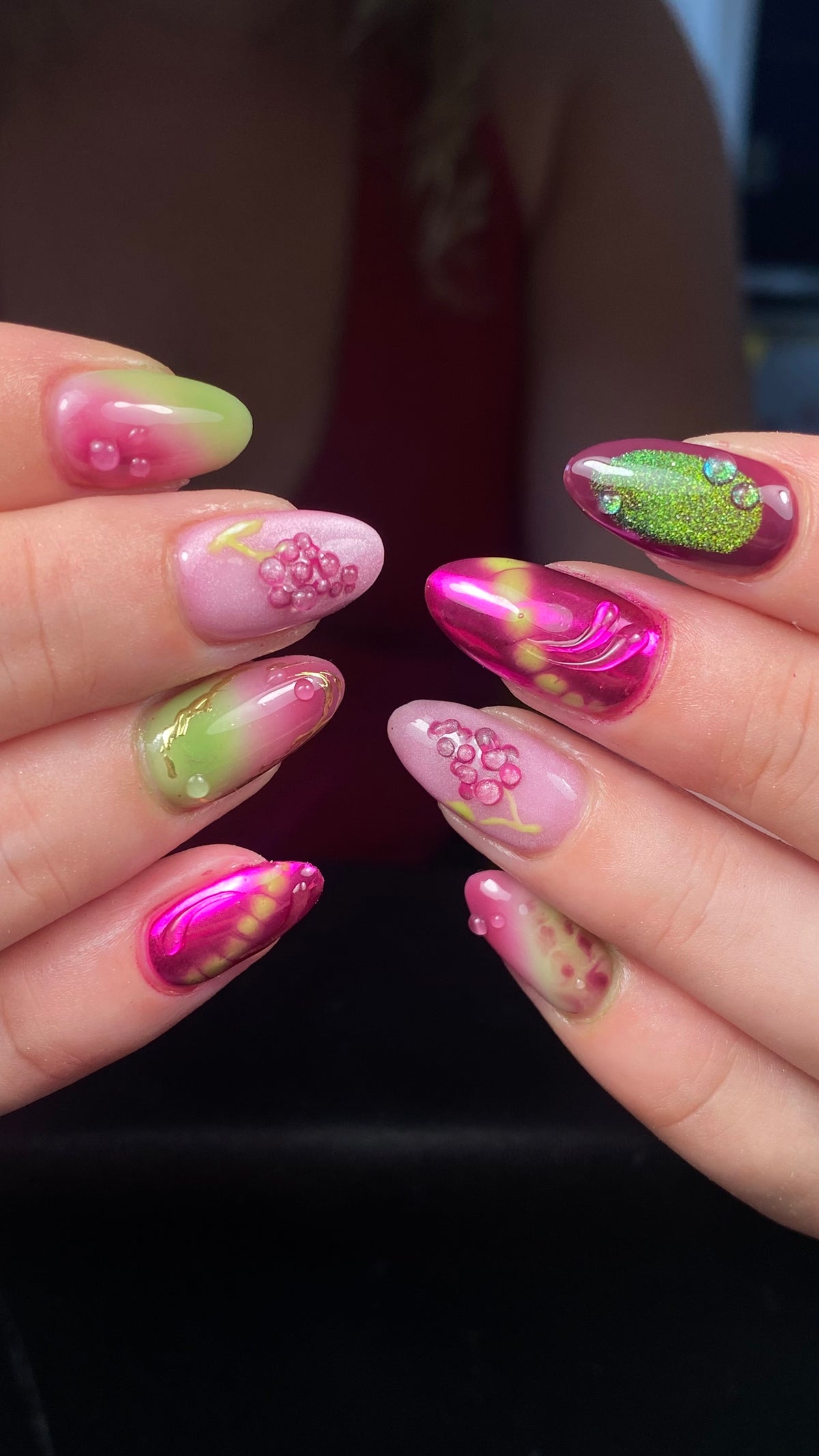 Prestation nail art réalisée