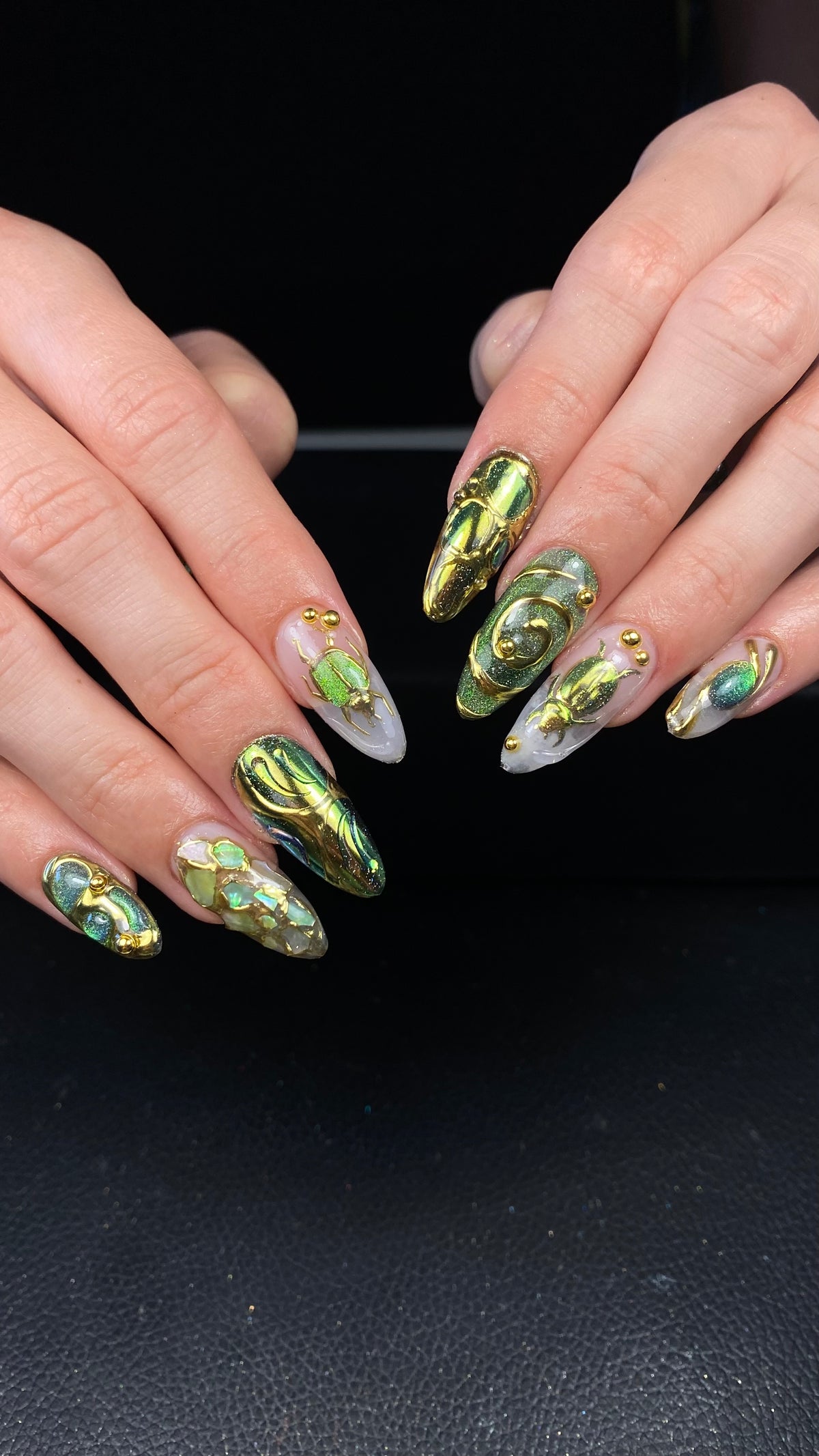 Prestation nail art réalisée