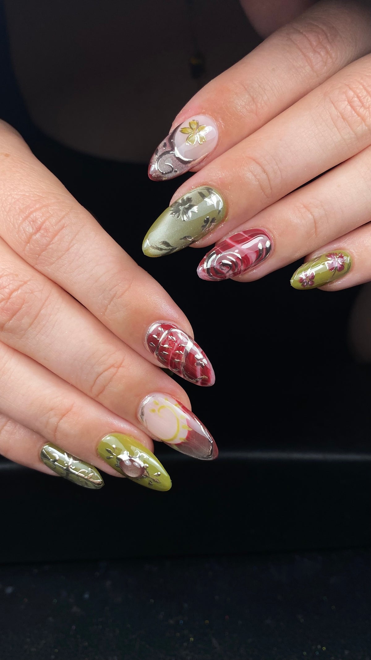 Prestation nail art réalisée