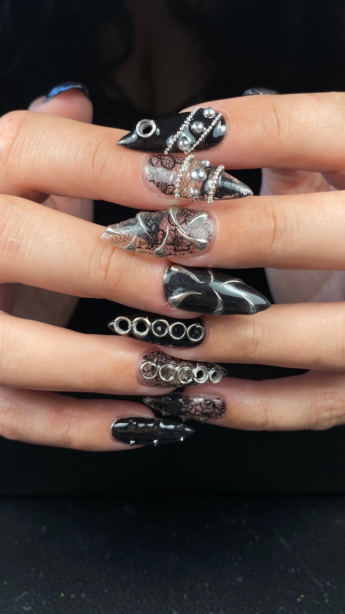 Prestation nail art réalisée