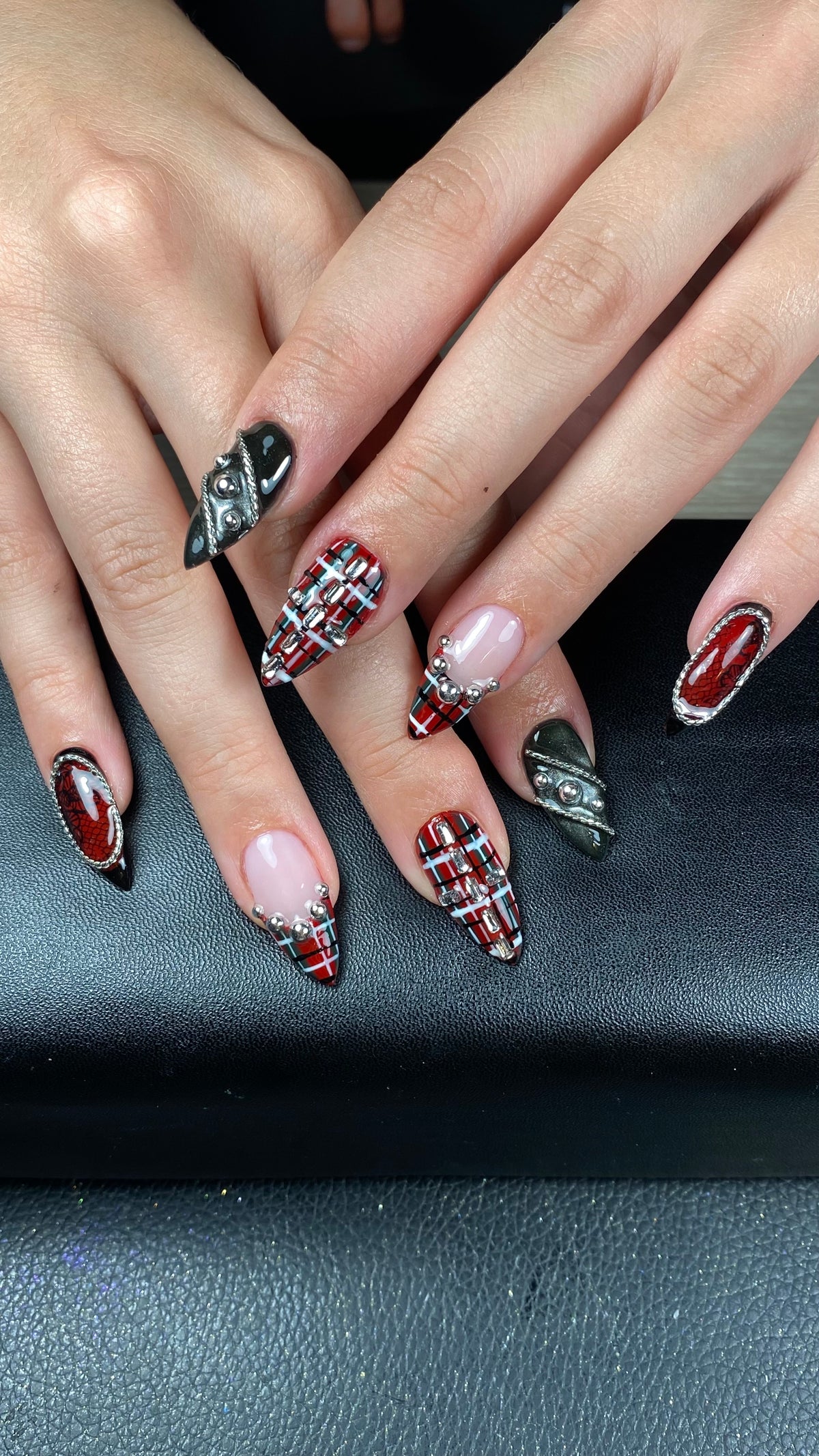 Prestation nail art réalisée