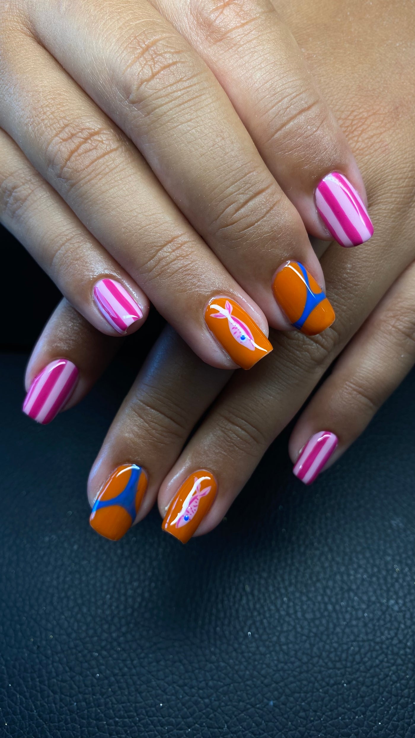 Prestation nail art réalisée