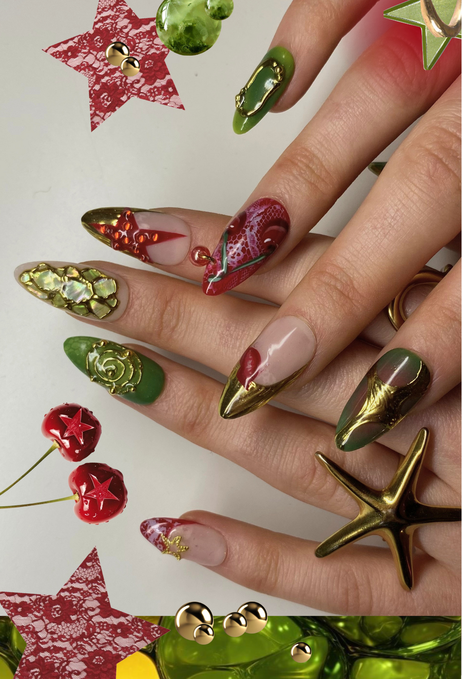 No Limit - détail nail art